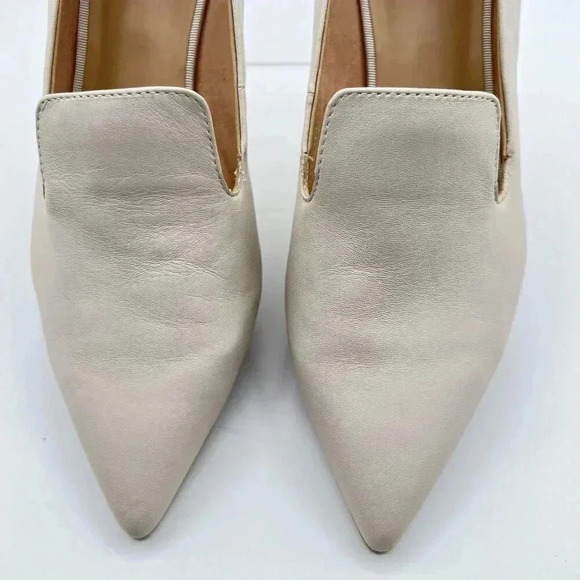 Franco Sarto Womens Cammera Wedges Pump Pointed Toe Leather upper 10 M - Picture 4 of 14